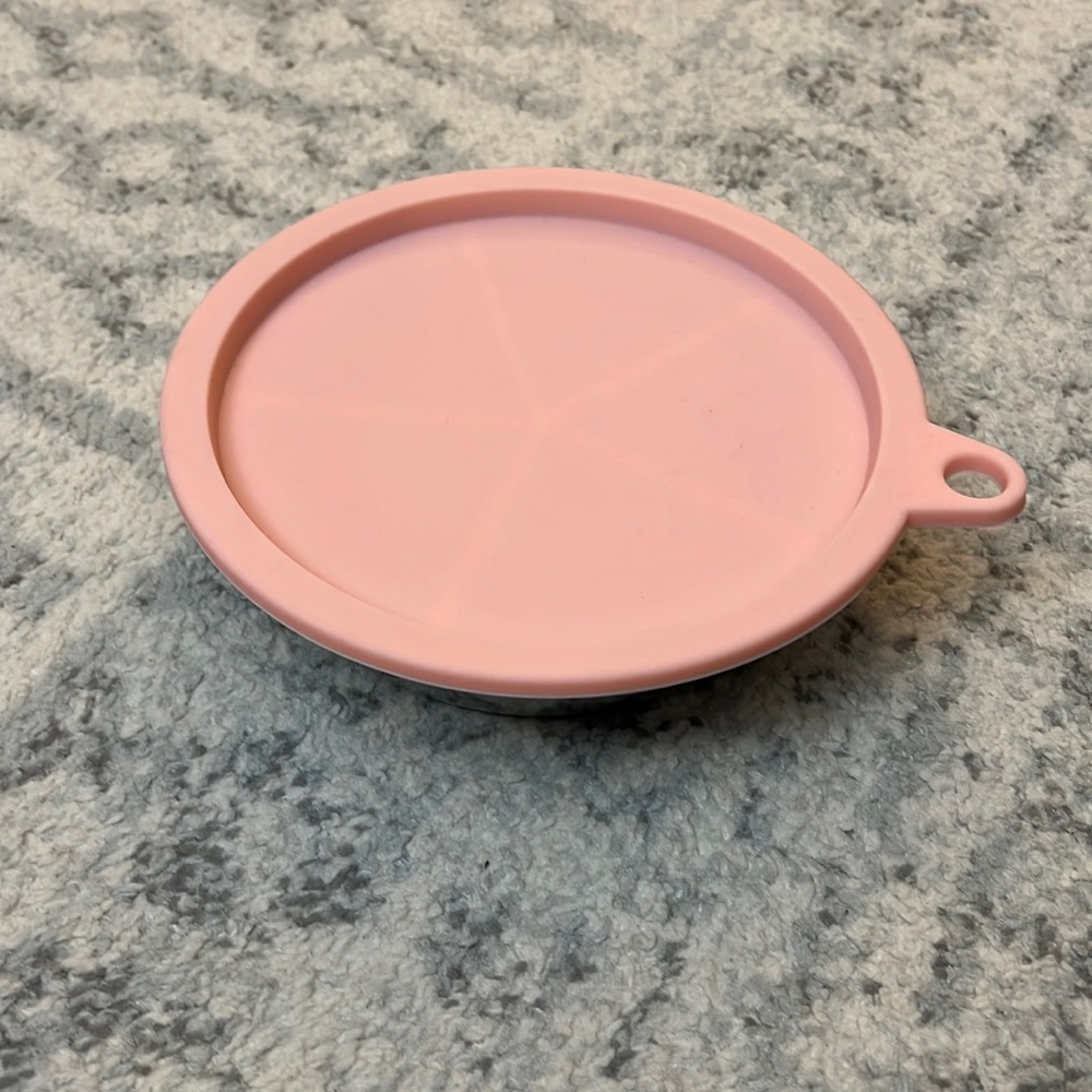Bowl with Pink Cover